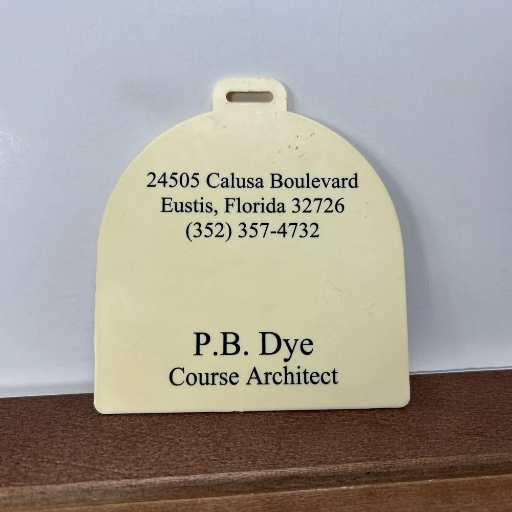 Black Bear‎ Golf Club Eustis Florida Luggage Bag Travel Tag